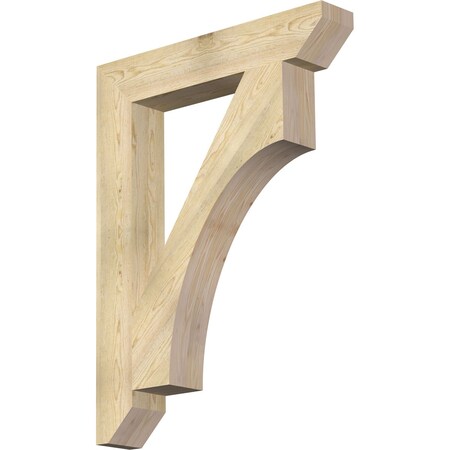 Ekena Millwork Westlake Slat Rough Sawn Bracket, Douglas Fir, 6"W x 36"D x 48"H BKT06X36X48WTL06RDF